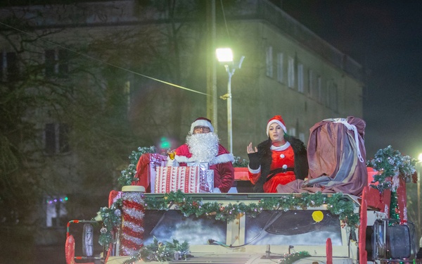 USAG Poland and 3rd ID Powidz tree lighting ceremony