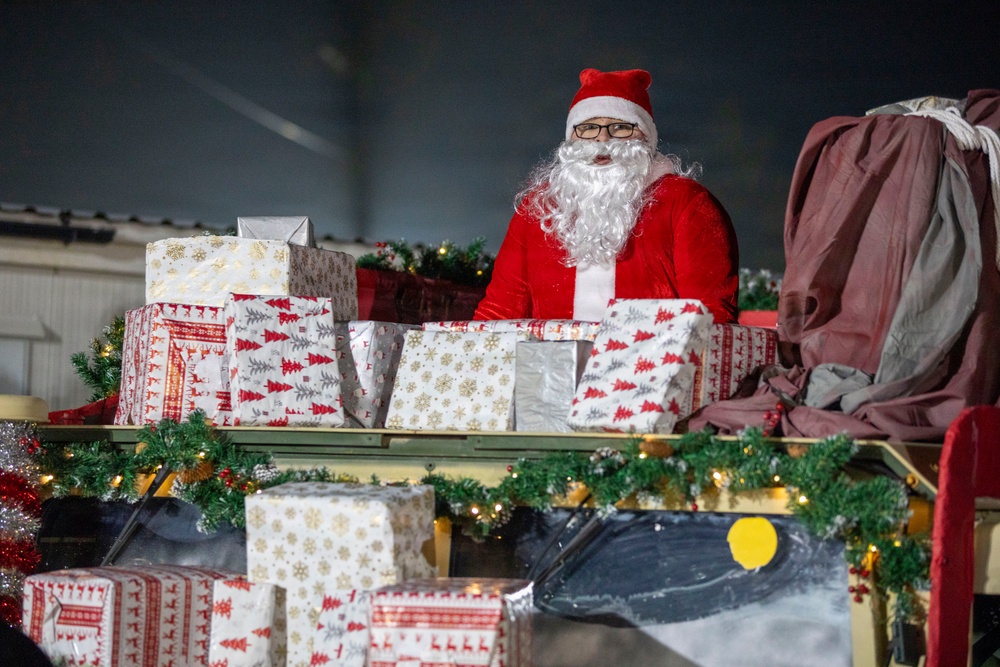 USAG Poland and 3rd ID Powidz tree lighting ceremony