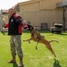 332nd EABG leadership tours K-9 facilities