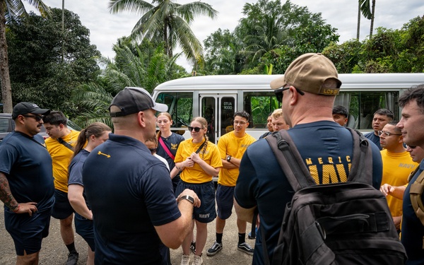 CARAT Brunei 2025: U.S. Sailors provide support at Local Dog Shelter