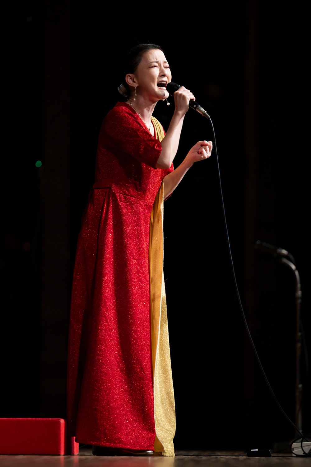 U.S. Marines and Japan forces perform joint concert in Ishigaki, Japan