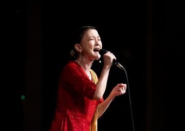 U.S. Marines and Japan forces perform joint concert in Ishigaki, Japan