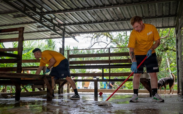 CARAT Brunei 2025: U.S. Sailors provide support at Local Dog Shelter