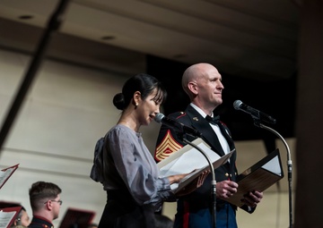 U.S. Marines and Japan forces perform joint concert in Ishigaki, Japan