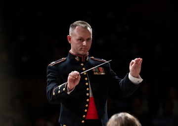 U.S. Marines and Japan forces perform joint concert in Ishigaki, Japan