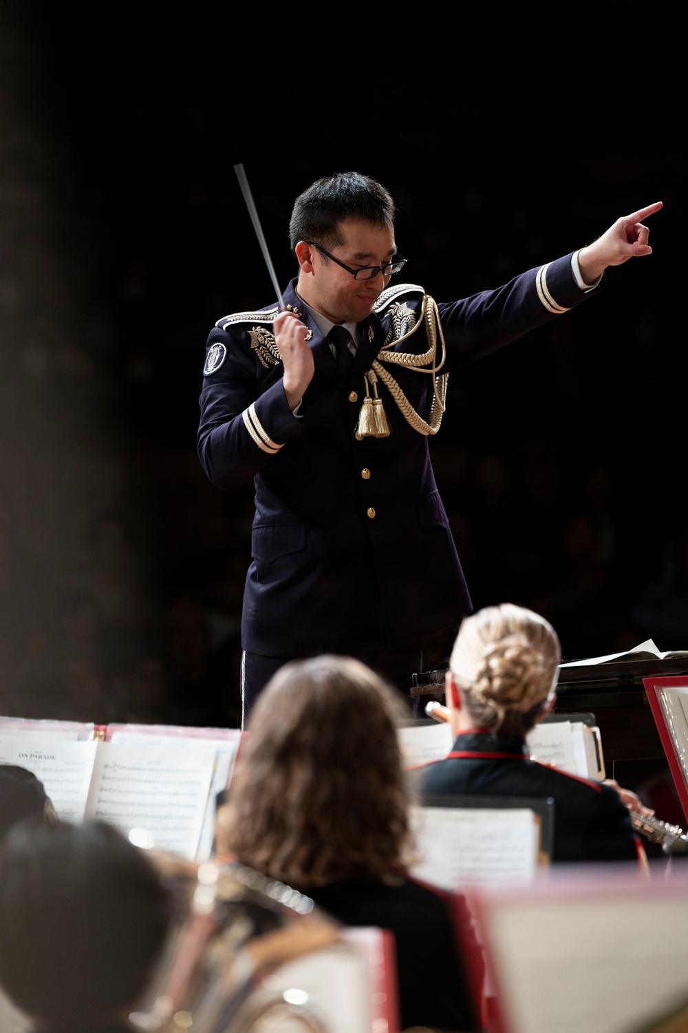 U.S. Marines and Japan forces perform joint concert in Ishigaki, Japan