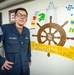 USS San Diego (LPD 22) Sailor Showcases Navy Heritage with Murals