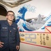 USS San Diego (LPD 22) Sailor Showcases Navy Heritage with Murals