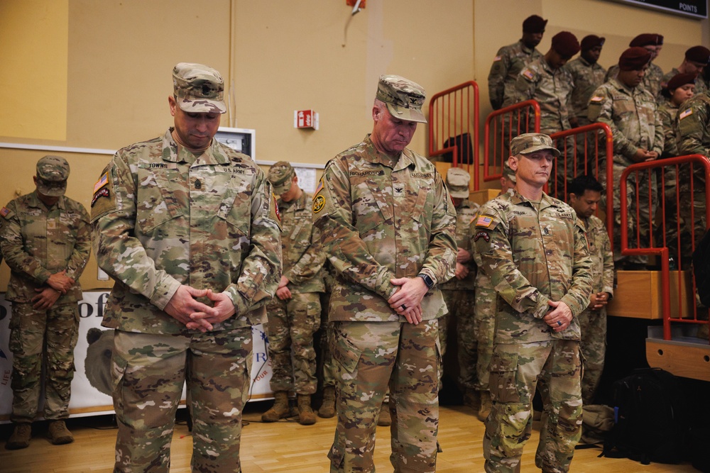 16th Sustainment Brigade Change of Responsibility