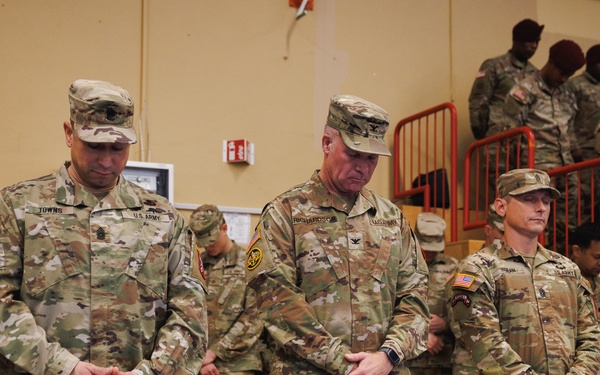16th Sustainment Brigade Change of Responsibility