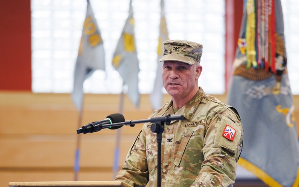 16th Sustainment Brigade Change of Responsibility