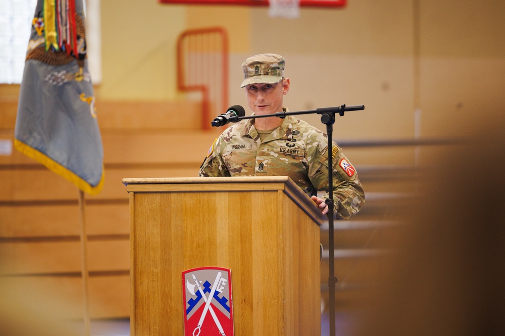 16th Sustainment Brigade Change of Responsibility