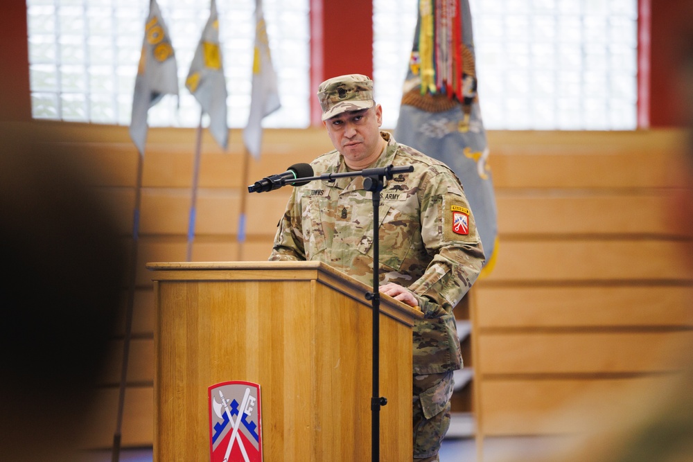 16th Sustainment Brigade Change of Responsibility
