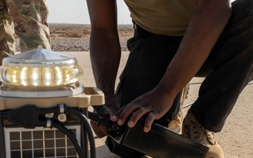 332nd ECES lights the way