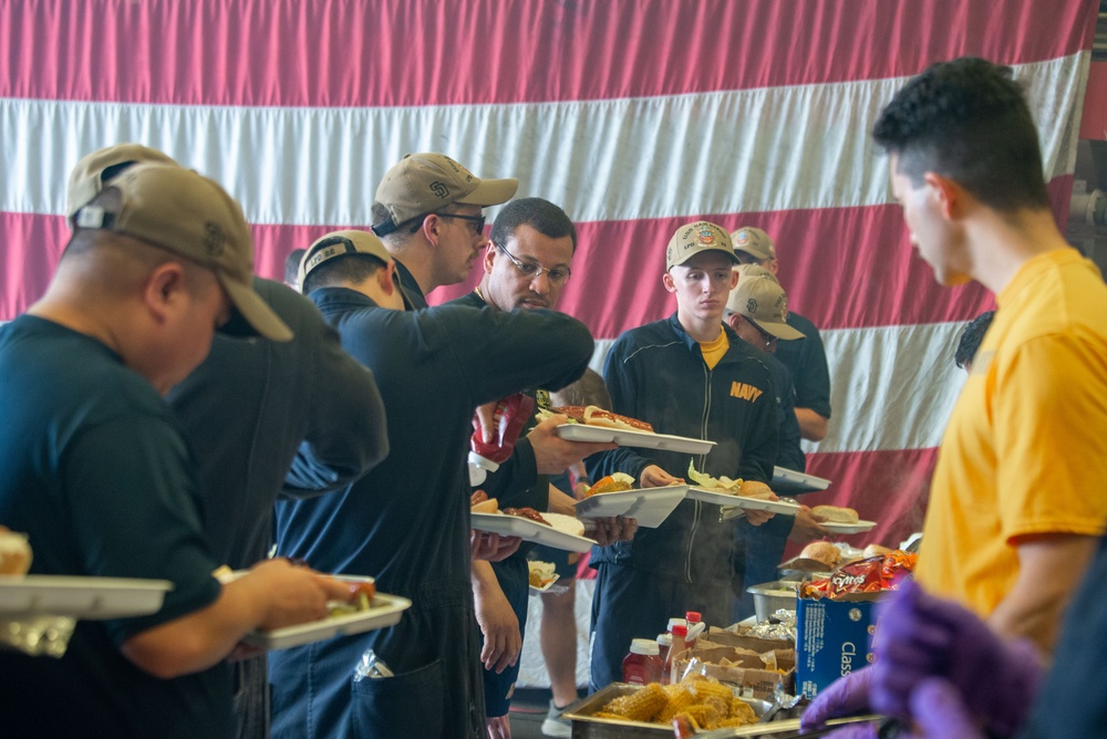 USS San Diego (LPD 22) Celebrates Navy's 250th Birthday