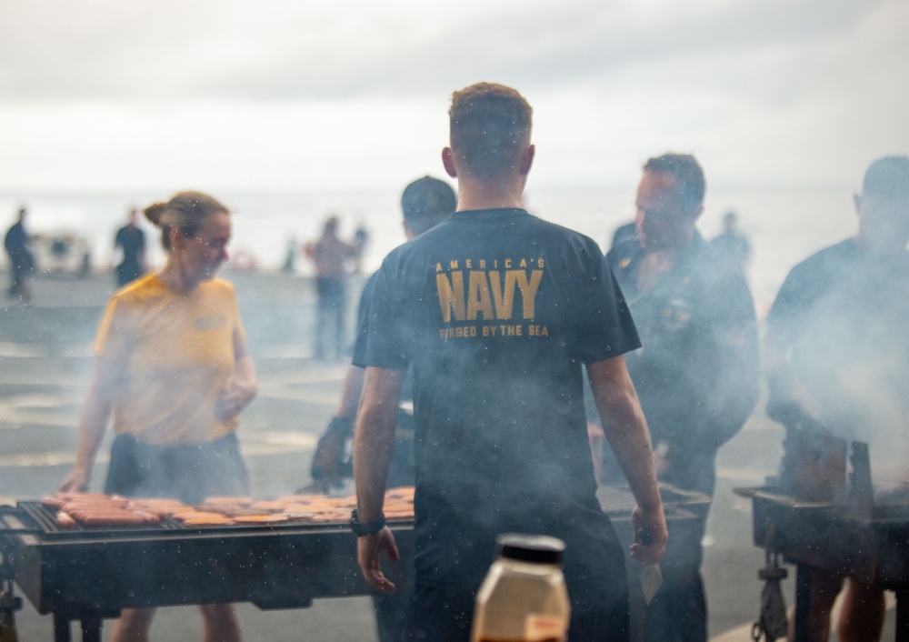 USS San Diego (LPD 22) Celebrates Navy's 250th Birthday