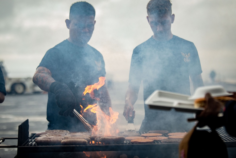 USS San Diego (LPD 22) Celebrates Navy's 250th Birthday