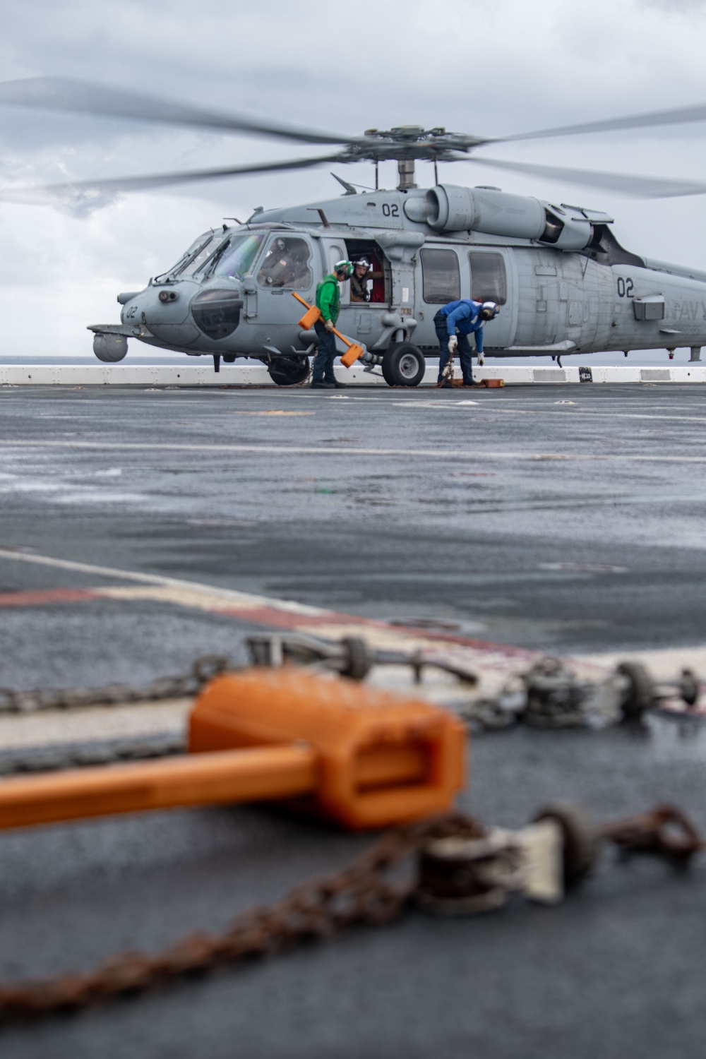 USS San Diego (LPD 22) Conducts Flight Operations