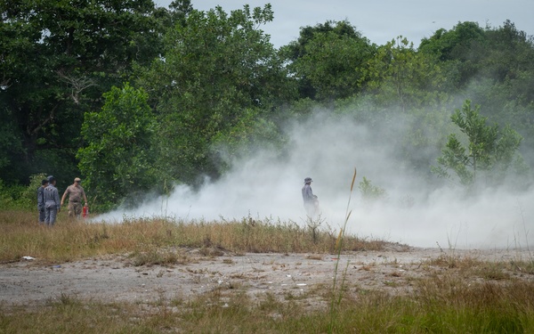U.S. and Royal Malaysian Navy EOD Engage in a Demolition Range at CARAT 2025