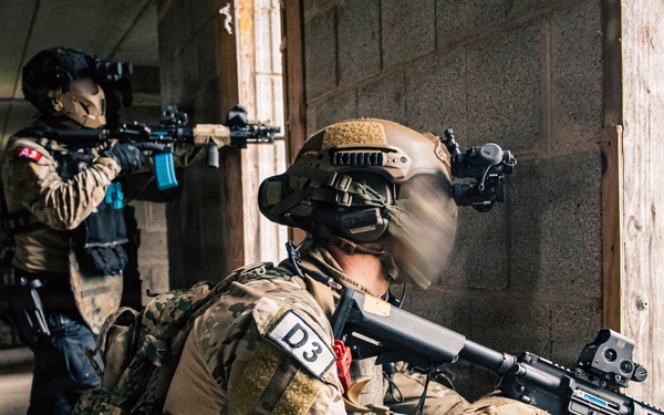 NATO SOF participate in ISTC’s CQB Course