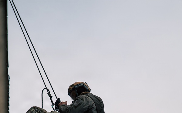 NATO SOF participate in the ISTC’s Urban Sniper Course