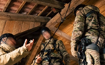 NATO SOF participate in the ISTC’s Urban Sniper Course