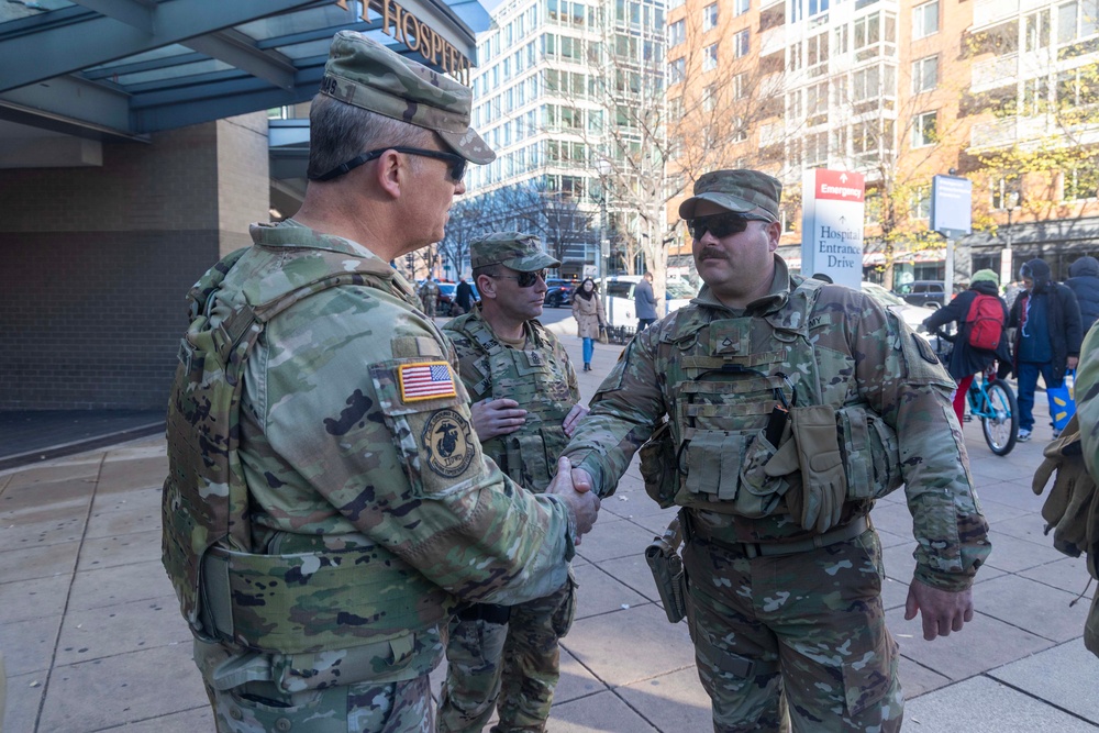 Brig. Gen. Thomas Visits Task Force Magnolia