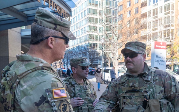 Brig. Gen. Thomas Visits Task Force Magnolia