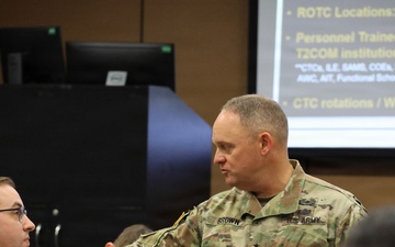 LTG Edmond M. Brown speaks at Fort SIll