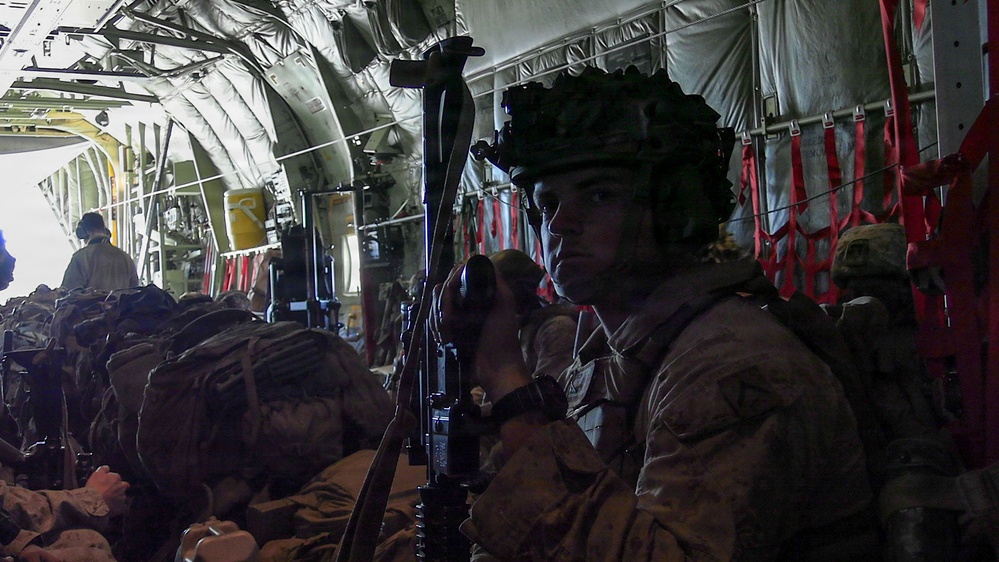 1st Bn., 5th Marines depart Pendleton for distributed operations during Steel Knight 25