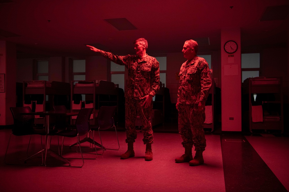 NIF Visits Recruit Training Command