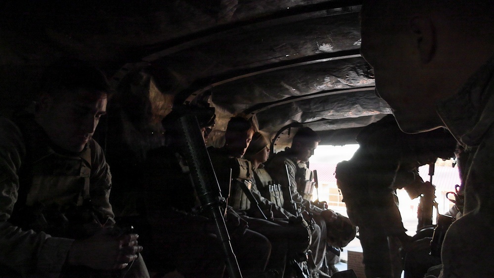 1st Bn., 5th Marines depart Pendleton for distributed operations during Steel Knight 25