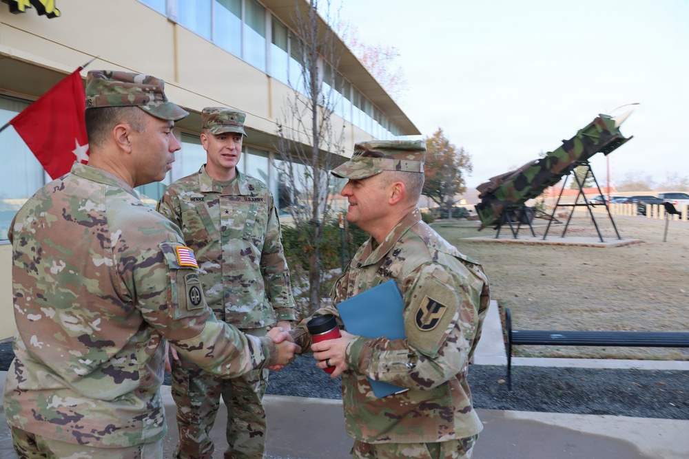 LTG Edmond M Brown meets FA, ADA Commandants