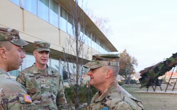 LTG Edmond M Brown meets FA, ADA Commandants