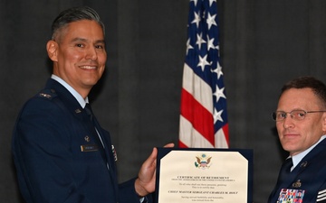 Wing Command Chief Holt concludes three-decade career
