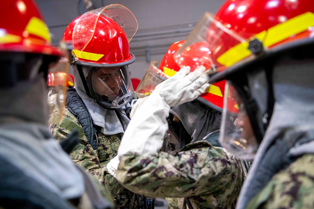 Recruit Firefighting Evaluation