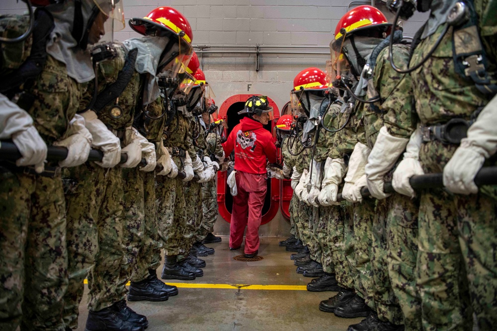 Recruit Firefighting Evaluation