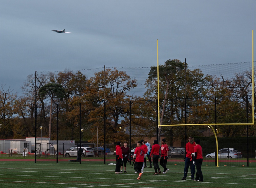 RAFL, RAFM host a flag football game