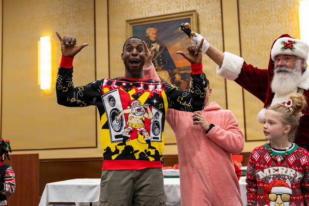 1st SFC (A) Hosts a Holiday Party