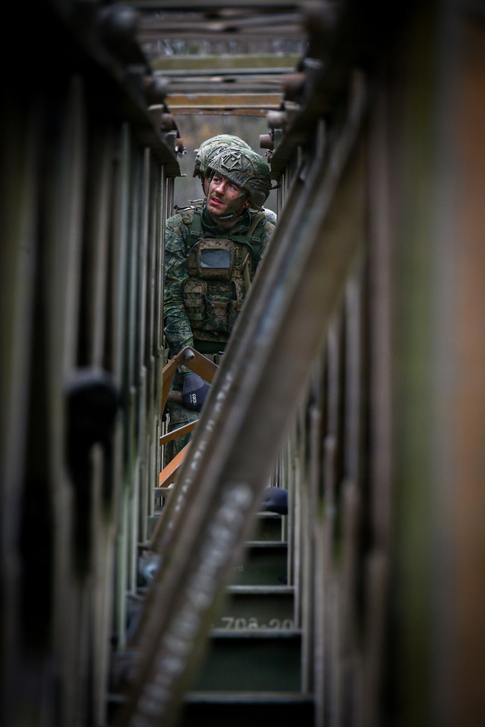 Bailey bridge construction enhances Benelux readiness at Brunssum