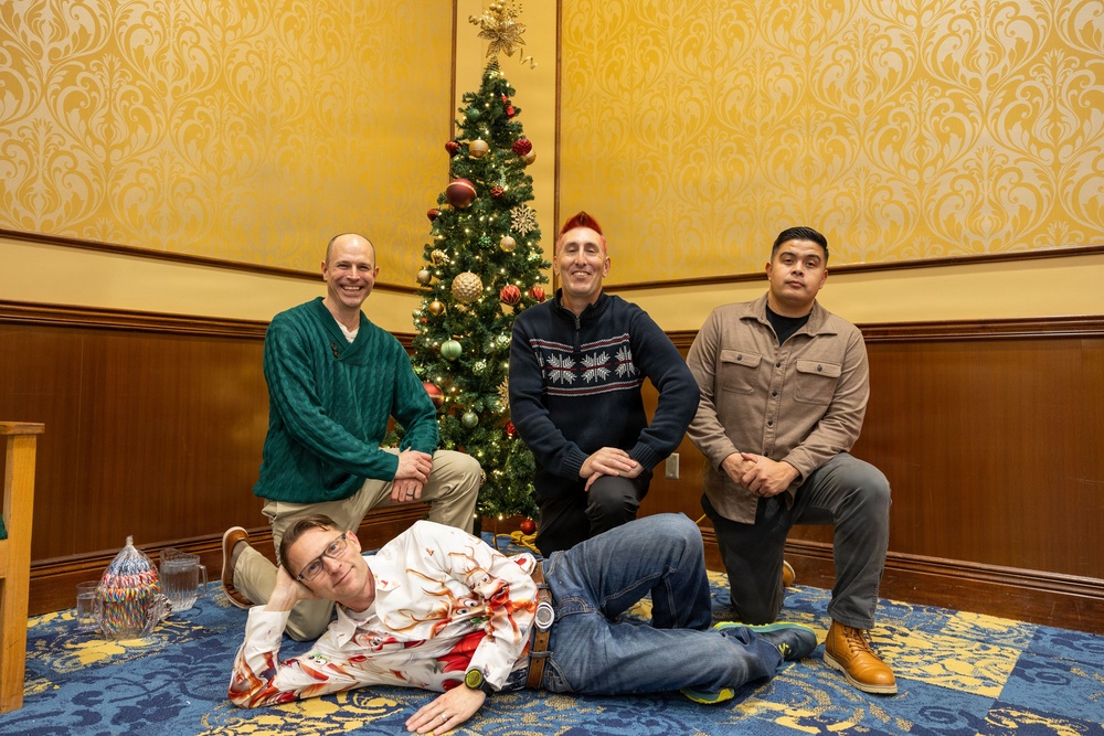 1st SFC (A) Hosts a Holiday Party