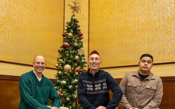 1st SFC (A) Hosts a Holiday Party