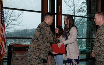 Maj. Caleb Franzoy’s Retirement Ceremony