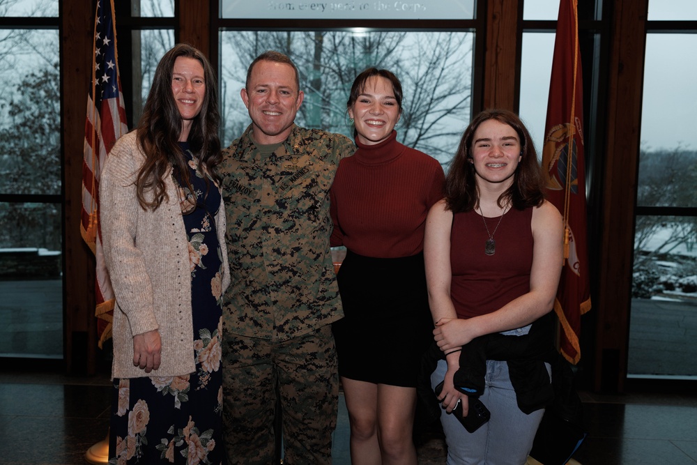Maj. Caleb Franzoy’s Retirement Ceremony