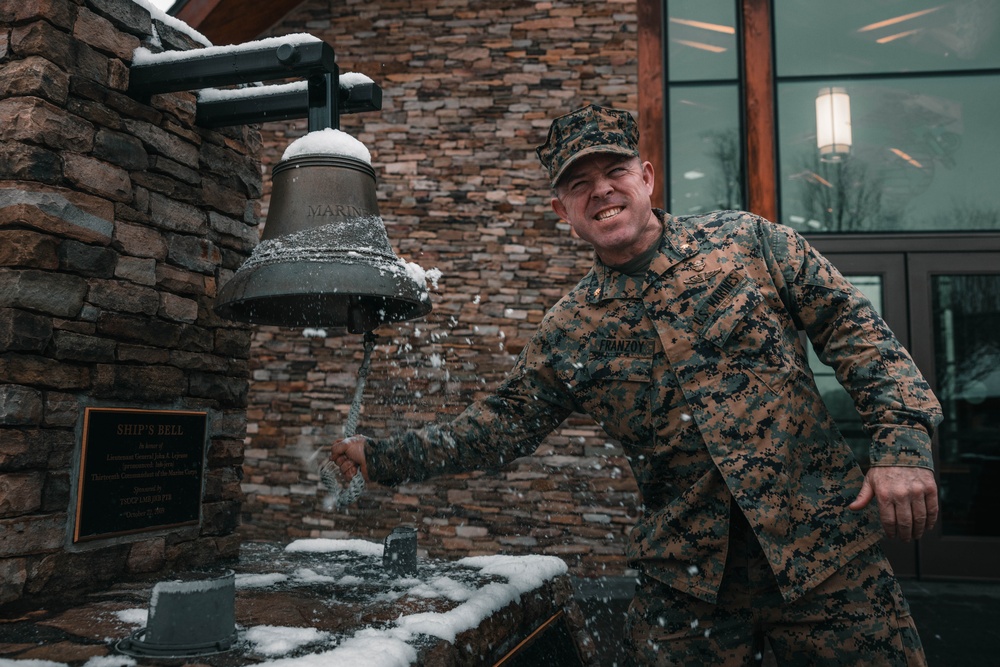 Maj. Caleb Franzoy’s Retirement Ceremony