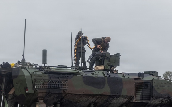 2nd Assualt Amphibian Battalion Naval Integration Training Package Machine Gun Range