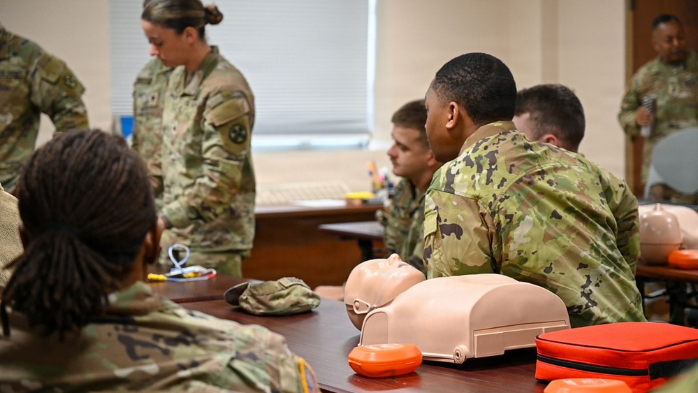 National Guard Members from Multiple States Earn CPR Certification While Bolstering Safety in the Nation’s Capital