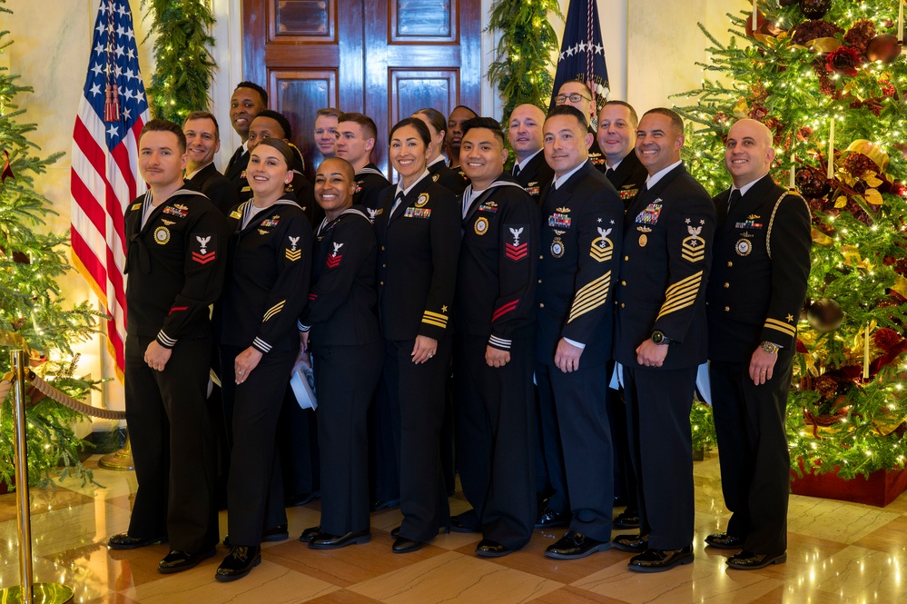 Fiscal year 2025 Recruiter of the Year awardees visit the Whitehouse