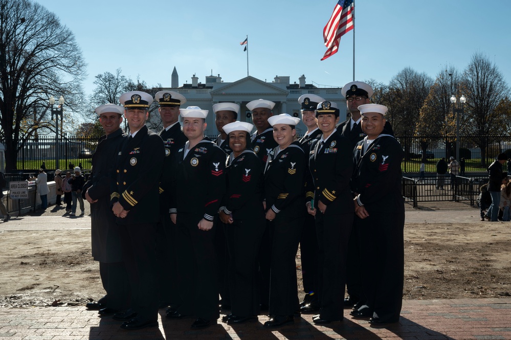 Fiscal year 2025 Recruiter of the Year awardees visit the Whitehouse