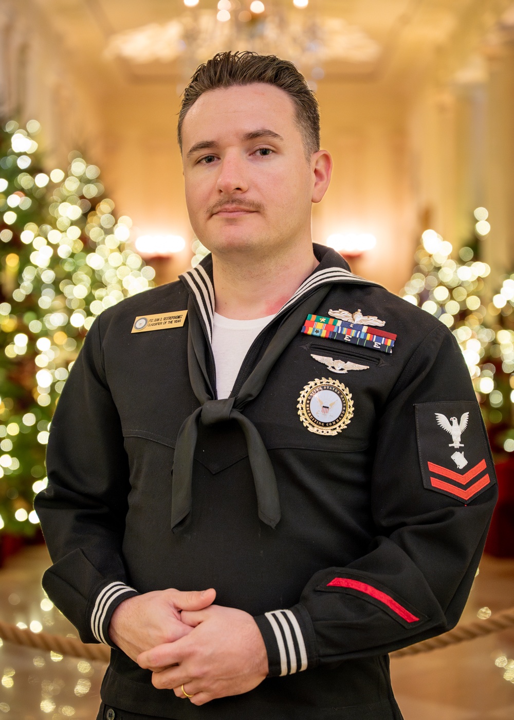 Fiscal year 2025 Recruiter of the Year awardees visit the Whitehouse